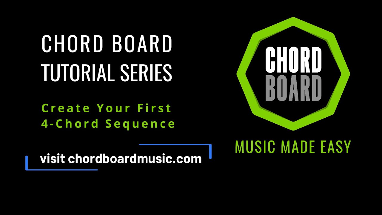 Create Your First 4-Chord Sequence