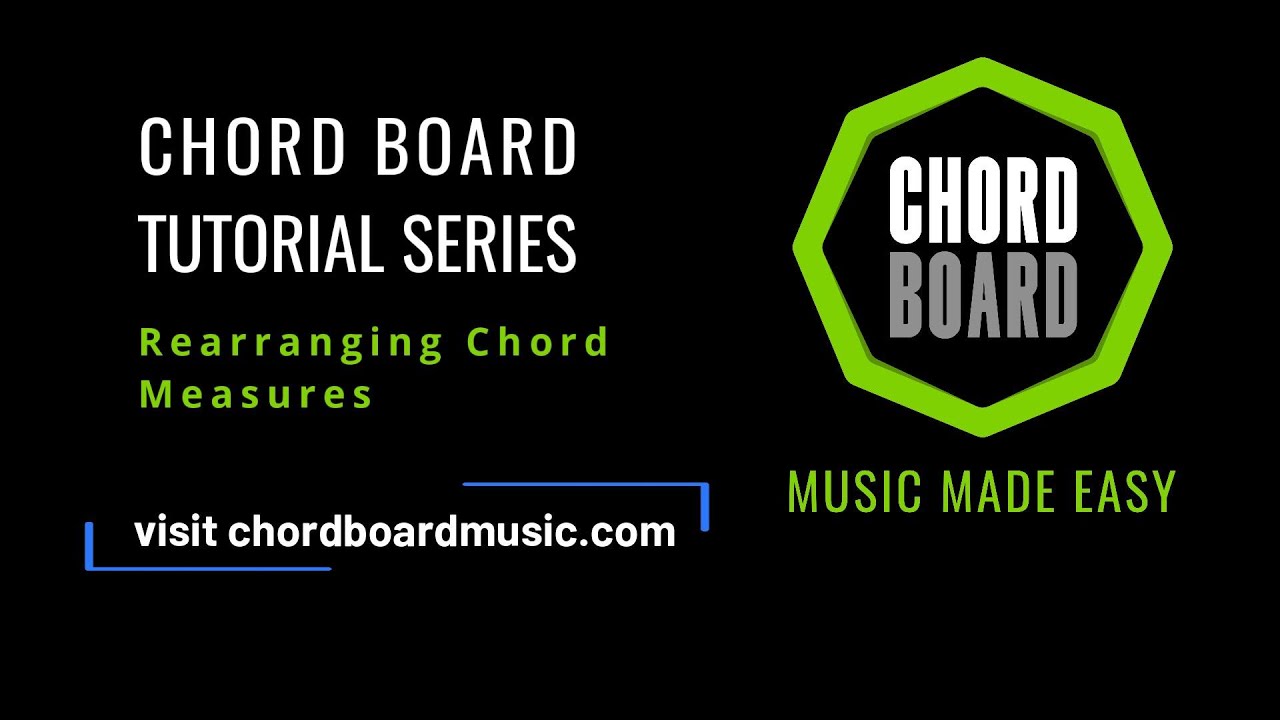 Rearranging Chord Measures