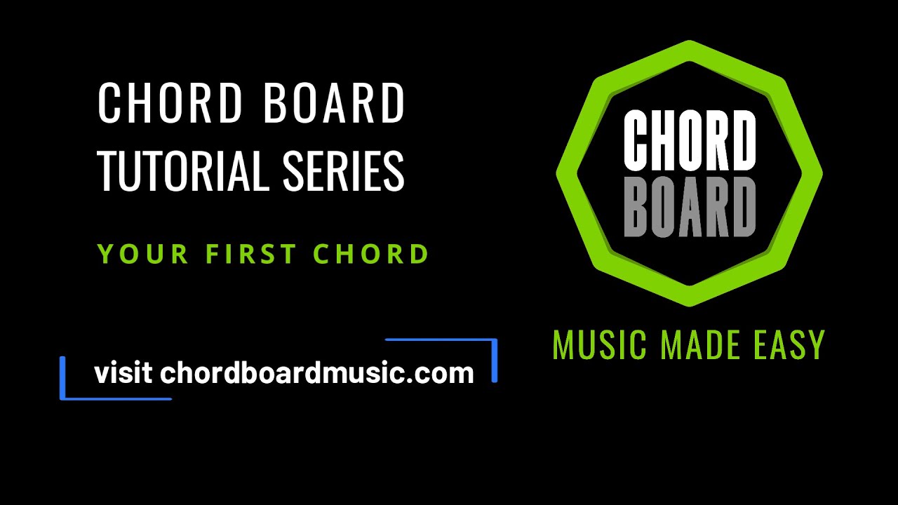 Your First Chord  